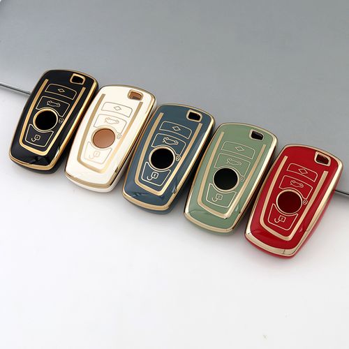 TPU Key Fob Cover Keychain Car Smart Key Case Protector Holder