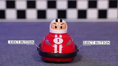 Children's remote control cartoon bumper car battle kart parent-child interactive drift collision ejection boy toy