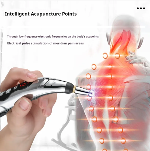 Men's and Women's Breast, Nipple, Clitoris Microcurrent Alternative Massager - Multi-functional Microelectric Pulse Health Care Massage Point Acupressure