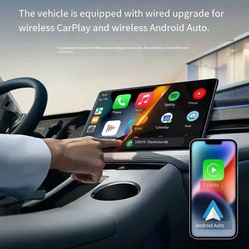 Plug and play, start your wireless life in 3 seconds. No complicated installation or professional skills required. Simply plug the adapter into your car's USB or cigarette lighter port for instant pairing. Whether charging your phone, playing music, or projecting navigation, there's zero cable interference. Say goodbye to the maze of cables under the passenger's feet and the distraction of plugging and unplugging data cables, making your car interior cleaner and enhancing your driving focus.