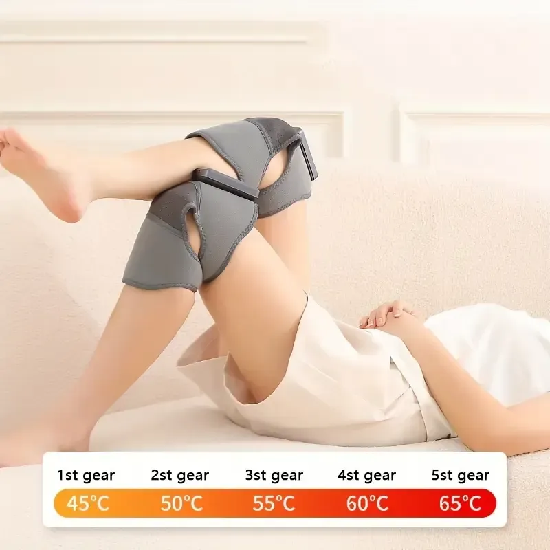 Knee massager, vibration massage, relax knee muscles, promote blood circulation, relieve knee pain, Chinese Academy of Sciences strongly recommends this product, buy 1 get 1 free today