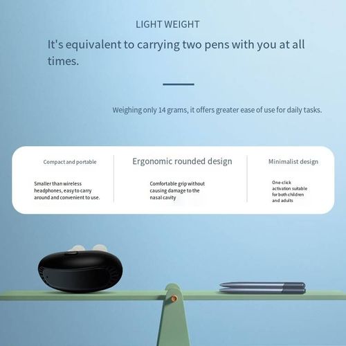 Are you constantly tossing and turning late at night because of the incessant snoring around you? Do you wake up in the morning suffering from a stuffy nose and a groggy head? Don't let snoring ruin your relationships, and don't let a stuffy nose steal your quality sleep. The anti-snoring and nasal clearing device is here! It solves two major sleep problems in one, allowing you to enjoy a restful sleep every night!