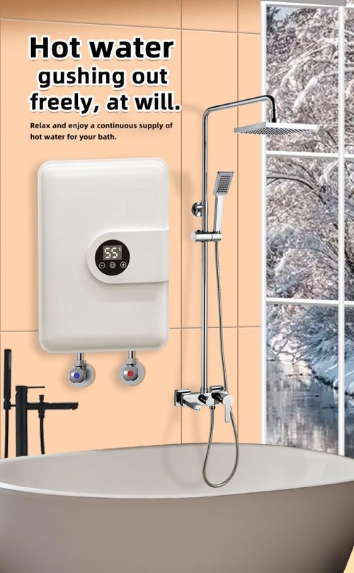 Say goodbye to the era of water storage! This instant water heater provides comfortable showers all year round, with precise temperature control from 35℃ to 55℃. The unit is only palm-sized and weighs less than two kilograms. It comes with a foldable power cord and inlet hose, easily fitting into a backpack, suitcase, or car trunk without taking up much space. Whether for outdoor camping, RV travel, construction site work, or temporary rentals, it's always ready to use.