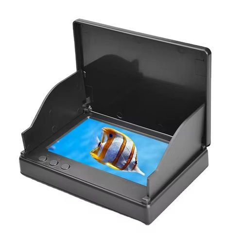 This 4.3-inch high-definition fish finder features an outdoor sunshade display screen, capable of withstanding extreme temperatures ranging from -30°C to +40°C. It supports the switching of 4 different lens perspectives. It is portable and easy to carry, providing real-time display of underwater fish schools and terrain, helping you accurately locate fish and increase your catch, and opening up a new visual fishing experience.