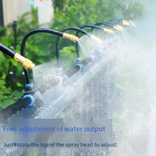 The king of powerful mist spray, sweeping across the entire scene with a 10-meter front and 360° rotation for unparalleled control! The mist mode is incredibly fine, with droplets as tiny as dust, perfect for watering flowers without damaging petals. It also humidifies like a pro. Switching to direct spray mode instantly transforms it into a high-pressure water gun, perfect for washing car stains and gardens, with a powerful enough impact to remove even the most stubborn dirt.