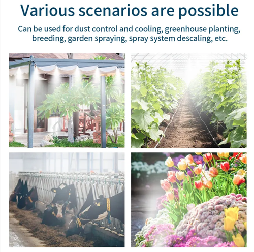 The king of powerful mist spray, sweeping across the entire scene with a 10-meter front and 360° rotation for unparalleled control! The mist mode is incredibly fine, with droplets as tiny as dust, perfect for watering flowers without damaging petals. It also humidifies like a pro. Switching to direct spray mode instantly transforms it into a high-pressure water gun, perfect for washing car stains and gardens, with a powerful enough impact to remove even the most stubborn dirt.