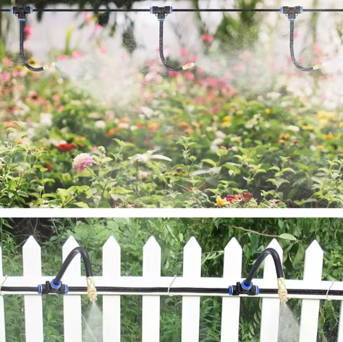 The king of powerful mist spray, sweeping across the entire scene with a 10-meter front and 360° rotation for unparalleled control! The mist mode is incredibly fine, with droplets as tiny as dust, perfect for watering flowers without damaging petals. It also humidifies like a pro. Switching to direct spray mode instantly transforms it into a high-pressure water gun, perfect for washing car stains and gardens, with a powerful enough impact to remove even the most stubborn dirt.