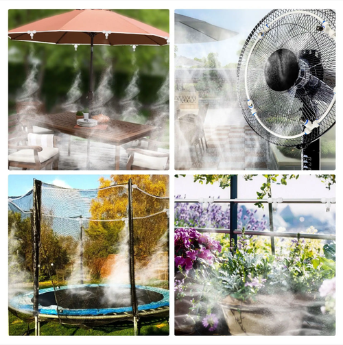 The king of powerful mist spray, sweeping across the entire scene with a 10-meter front and 360° rotation for unparalleled control! The mist mode is incredibly fine, with droplets as tiny as dust, perfect for watering flowers without damaging petals. It also humidifies like a pro. Switching to direct spray mode instantly transforms it into a high-pressure water gun, perfect for washing car stains and gardens, with a powerful enough impact to remove even the most stubborn dirt.