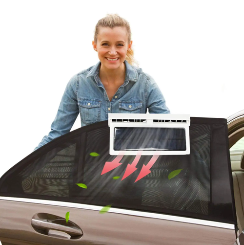 The third-generation multi-functional vehicle ventilation fan can quickly expel the heat inside the vehicle, filter PM2.5, formaldehyde, etc., and purify the air. It is easy to install, energy-saving and has a long battery life, making driving more refreshing and comfortable.