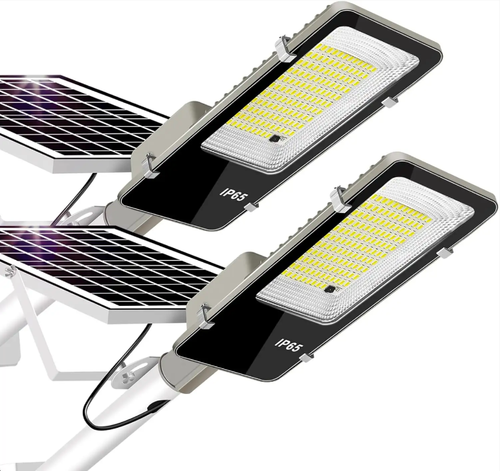 290 Solar Energy Large Outdoor Lighting Fixture. Solar-powered with no wiring required. IP65 waterproof. Remote control for dimming and timing. Stores electricity during the day and lights up at night, illuminating every corner of the garden. It is an ideal energy-saving lighting aesthetic choice for villa gardens, farms, and other such settings.