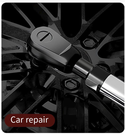 Extended ratchet wrench: A powerful tool for maintenance, precisely forged and durable. It supports both manual and electric modes. The industrial-grade extended design is suitable for narrow spaces. With a one-click forward and reverse switch, it is an all-round efficient and effortless choice for auto repair and industrial maintenance.