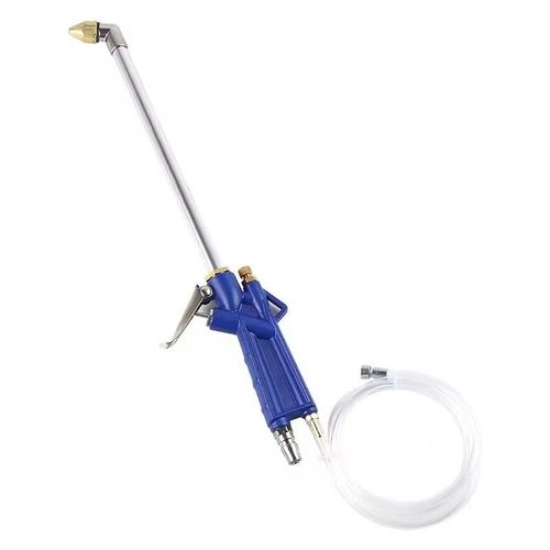 All-in-One Dust Removal Tool,Pneumatic air blow gun, compatible with compressors and blowers. Its powerful airflow can quickly remove dirt in hard-to-reach areas. The ergonomic design makes it easy to hold, and the durable material ensures long-lasting strong power. It is an efficient cleaning tool for mechanical maintenance and vehicle care.