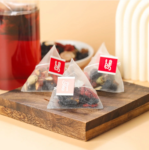 Order now and receive 2 large bags (100 packets total)! This product contains five precious ingredients including ginseng and goji berries, scientifically formulated to help strengthen the body, nourish the kidneys, and relieve fatigue. Individually triangular packaging for easy preparation. Helps you maintain vitality, making it an ideal choice for men's daily health maintenance and energy boost. Many discounts available, stock up now!