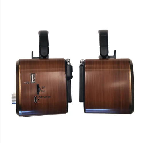 This solar multi-band emergency radio has a retro wooden appearance. It supports dual-device Bluetooth connection to create a stereo sound. It offers full-band radio reception + solar power , hand-crank , USB power supply for three types of power sources. In emergency situations, it can receive warnings. in daily use, it can be used as a Bluetooth speaker. It is small and portable, and is an audio equipment that combines both appearance and practicality!