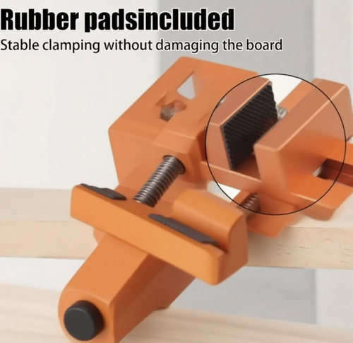 Aluminum alloy cross fixture, a precise tool for carpentry work. Made of aluminum alloy, with precise markings down to millimeters. The cross structure is adjustable and can fix the workpiece to prevent it from shifting. The rubber pad protects the wooden board from scratches. The knob quick-lock is effortless and suitable for various scenarios. Novices can use it to do regular woodworking tasks, saving materials and improving efficiency. It is an excellent tool.