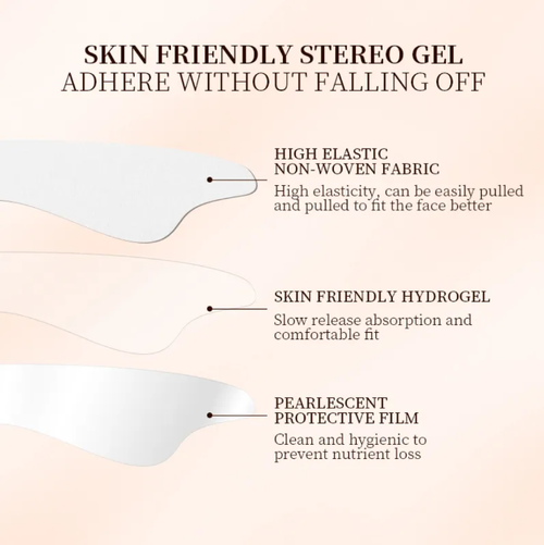 Anti-wrinkle sleep lines patch. Night owls, close your eyes and sleep! The matrix structure releases energy while you sleep, eliminating wrinkles and hydrating your skin. Upon waking, the eye area becomes soft and free of wrinkles. One pack contains 16 patches. If you place an order today, you'll receive 8 packs, which can last you for half a year. Apply one patch before bed, and you'll wake up with a supple and youthful-looking eye.