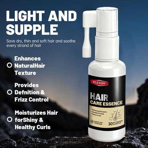 Hair Growth Black Hair Essence Spray - Absorbs instantly after one spray and gentle massage. Plant extracts awaken hair follicles to prevent hair loss, and also revitalize dull black hair. Visible results in 2 weeks. Order today and get 4 bottles, which is enough for 2 months. Suitable for problems such as tired hair loss and stressed white hair. The spray head is precise and does not waste. Use it casually every day to easily grow thick and black hair. Excellent value for money.