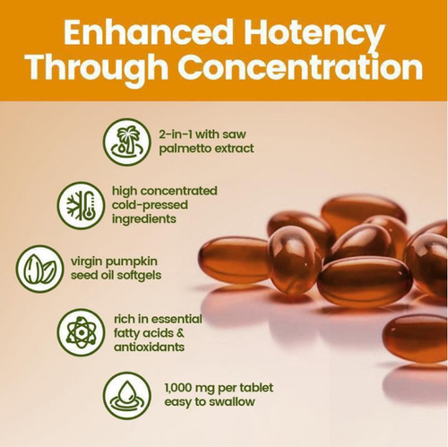 Order today and you will receive 2 bags containing a total of 600 capsules. This is one course of treatment. After taking it, the effects will be obvious. It can inhibit DHT, relieve gland congestion, reduce frequent urination, and stabilize sleep. It is gluten-free and easy to swallow. Take 1 capsule per day. Middle-aged men can say goodbye to urinary problems. 300 capsules can maintain the youthful state of the gland. Insert a protective layer into the gland