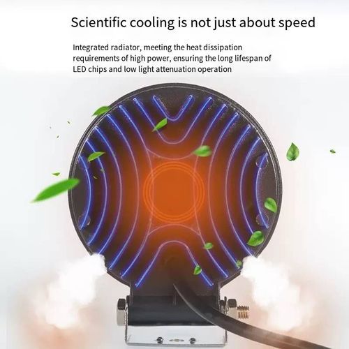Ordering today, you will receive 2 vehicle-mounted military-grade LED lights. They are an excellent choice for providing bright illumination for machinery and vehicles. It uses high-quality LED chips and can emit strong light at night. It has waterproof and dustproof functions, and features a scientific heat dissipation design. It is sturdy and durable, and is equipped with a flexible bracket for stable fixation.