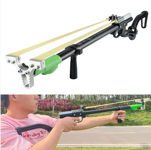 600-meter range, alloy body with excellent durability and shock resistance. The gun-style grip is stable and does not shake. The scope enhances accuracy, allowing you to hit the target precisely wherever you point. The upgraded latex hose has strong rebound force, making it highly effective for outdoor competitions and precise target shooting. Lightweight and portable, it can be easily carried in a bag and ready for action at any time!