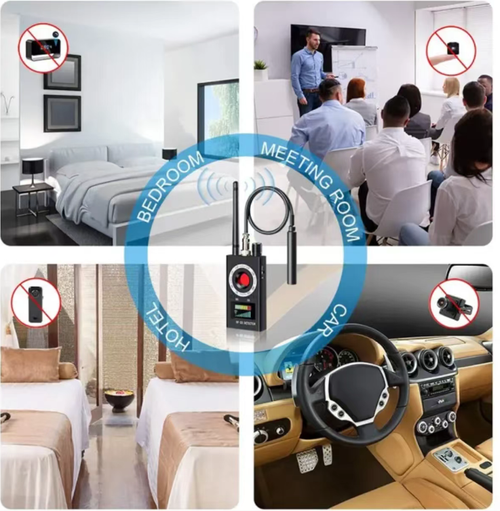 This detector is equipped with advanced infrared sensing and highly sensitive RF detection systems, enabling it to quickly and accurately locate hidden cameras, eavesdropping devices, and GPS trackers. Whether it's wired surveillance, wireless eavesdropping, or GPS tracking, none of these can escape its detection. It covers a wide range of wireless frequency bands, ensuring complete privacy protection. Hurry and place your order!
