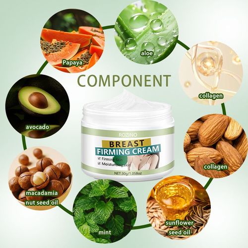 Order today and you will receive 3 boxes of Avocado Softening, Firming, Enhancing Moisturizing and Breast-Lifting Cream. It gently lifts and tightens, improving sagging conditions. It deeply moisturizes and rehydrates the breast skin. After bathing, apply an appropriate amount evenly to the nipples. Gently massage in circular motions until fully absorbed. Long-term use can shape a full and delicate figure.