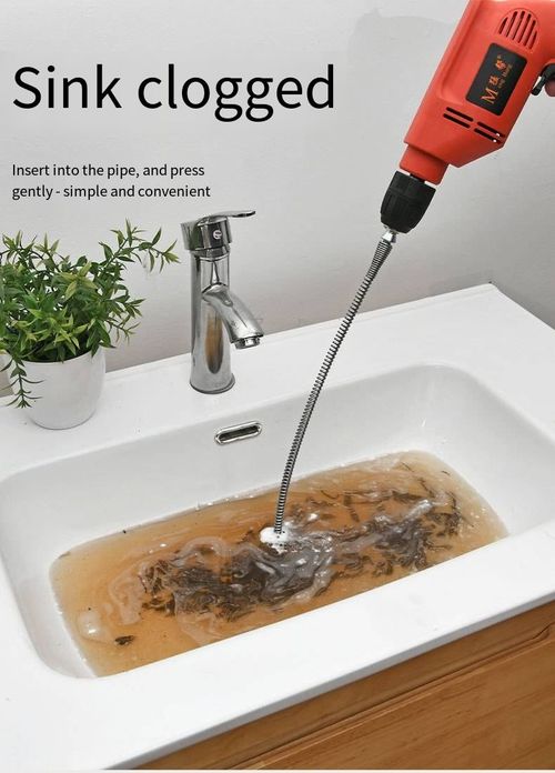 Kitchen grease? Hair blocking the drain in the bathroom? Traditional tools don't work and are troublesome? This amazing device has a 5-meter soft shaft that can reach deep into the pipes. The electric drill has strong power to break up the blockages. The non-slip handle makes it easy to operate, even for the elderly. It can clear all the blockages in the sink, floor drain, and toilet, saving money and avoiding hassle.