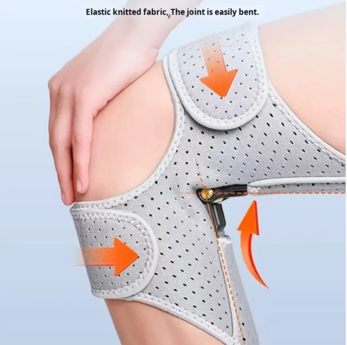 If you place an order today, you will receive a 2-person ergonomic-designed carbon steel spring walking assist device that supports the knee joint and helps with climbing stairs. It is equipped with a spring structure to cushion and reduce pressure, and also enhances muscle strength. This breathable material does not cause excessive sweating. The elastic material ensures free movement. It can protect the knees and help you walk steadily.