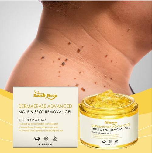 Order today and you will receive 3 boxes of skin care gel for removing stubborn warts and moles. It can lighten spots, remove moles, and also soothe the skin. Its texture is refreshing and easy to absorb. It has a soothing effect and will not cause skin discomfort. It can be used on the face, neck and arms, and is very suitable for dealing with minor skin problems. This bottle of gel can turn minor skin issues into everyday trifles.