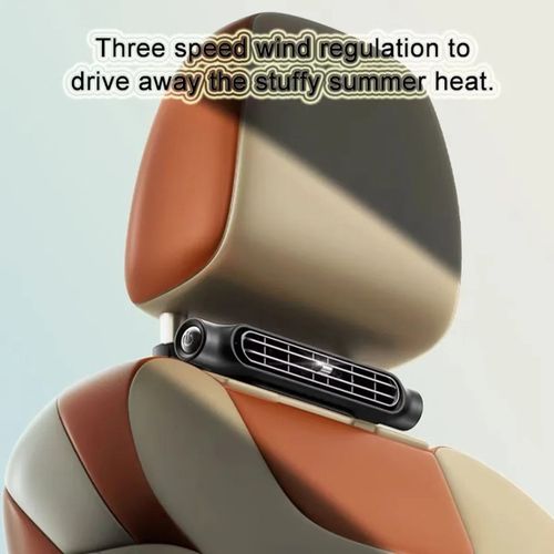 The rear seat dual-head fan, with dual turbo powerful suction, has three adjustable wind speeds. The snap-on installation is suitable for most vehicle models. It is powered by USB and is flexible and convenient. The angle can be adjusted, providing precise air circulation in the rear. It eliminates the temperature difference between the front and rear, making the ride more comfortable for the entire family. It is a must-have item for travel.
