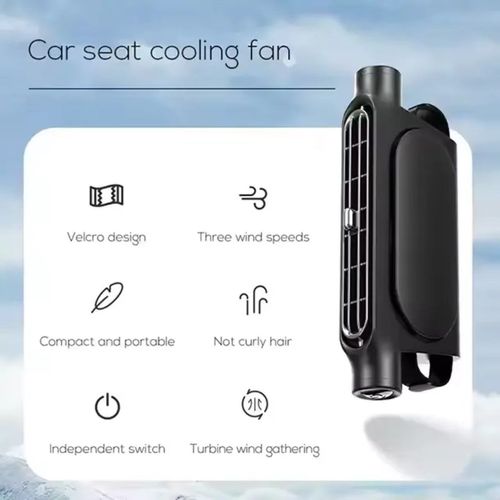 The rear seat dual-head fan, with dual turbo powerful suction, has three adjustable wind speeds. The snap-on installation is suitable for most vehicle models. It is powered by USB and is flexible and convenient. The angle can be adjusted, providing precise air circulation in the rear. It eliminates the temperature difference between the front and rear, making the ride more comfortable for the entire family. It is a must-have item for travel.
