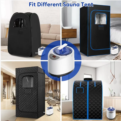 Portable folding sauna room, with a three-layer temperature-locking structure that heats up quickly and retains heat for a long time. It features an openable and breathable window and a double zipper design for comfort. It comes with folding chairs for comfortable sitting and lying. It can be folded and stored without taking up much space, ensuring privacy and hygiene. It is easy to operate and allows you to get rid of fatigue and dampness at home.