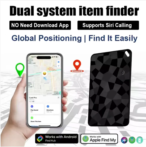 Make every trip reliable and reassuring. Ensure that your important items are no longer lost. The dual-system anti-loss card is compatible with Apple Find My and Android Find Hub, and supports global precise positioning. It is in a card form, lightweight and portable, and can be wirelessly charged for repeated use. It is IPX6 waterproof and durable. It is suitable for various scenarios such as wallets and luggage, providing secure protection for important items.