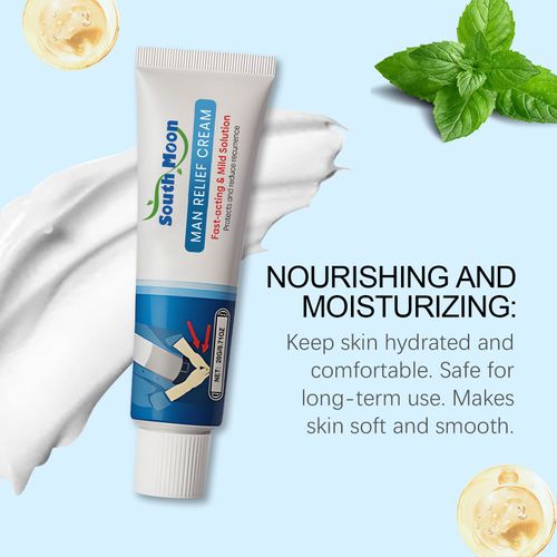 Order today and you will receive 3 boxes of Male Relief Cream for HPV Genital Warts. It has a soothing effect and is rich in natural peppermint and aloe extracts. It can nourish, moisturize and protect delicate skin, without being greasy, with a light texture, and can be absorbed quickly. It can be used daily throughout the year and effectively improves dryness, itching and irritation symptoms, helping to maintain the long-term health, freshness and comfort of the male private area.