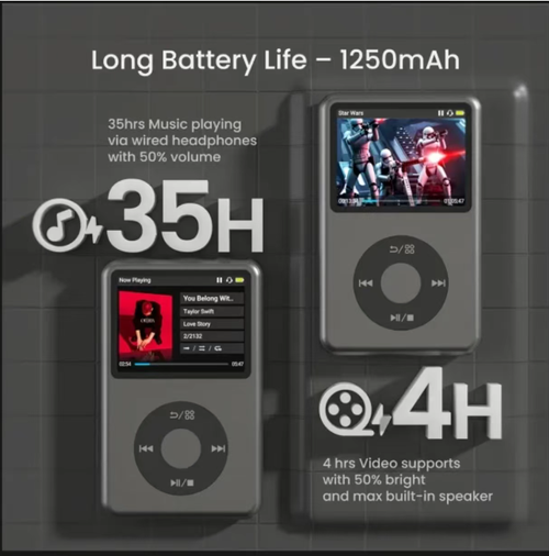The replica roller controller brings back youthful memories. With a 128G large capacity, it can store 30,000 songs. It supports Bluetooth connection and FM radio. It has a 35-hour long battery life. It is portable and undisturbed, making it the top choice for students, office workers, and music lovers to listen to music. It redefines the joy of listening to music on the go and makes the youthful melodies play for you at any time.