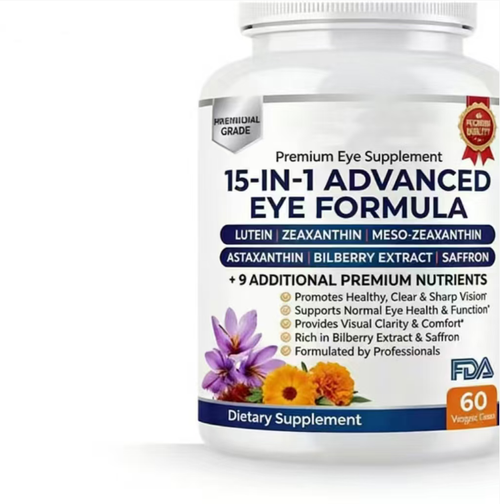 Order today and you will receive 3 bottles of a total of 180 capsules for improving vision and repairing the retina - Zeaxanthin Eye Capsules. These eye-protecting capsules contain ingredients such as zeaxanthin, lutein, bilberry, and astaxanthin, which can filter blue light, relieve eye fatigue and dryness, and protect vision. They are suitable for students, office workers, and the elderly. Take one capsule daily to easily safeguard your eye health.