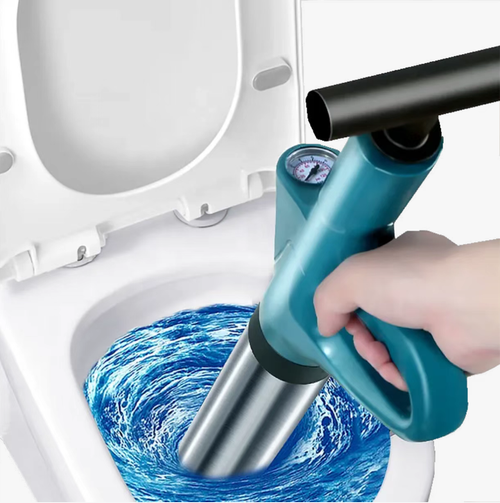 This 304 stainless steel pipe unclogging tool adopts high-pressure gas explosion technology. It can break through the blockage with one blast and is suitable for various scenarios such as toilets and floor drains. The thickened explosion-proof pipe wall is combined with a pressure gauge for precise pressure control. The operation is safe and splash-proof. It can be hung and stored neatly, making it an excellent helper for household unclogging.