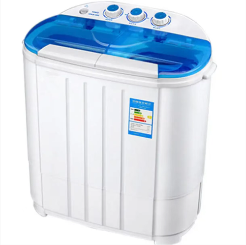 This dual-bucket washing and drying portable washing machine is equipped with an upgraded diamond motor, providing powerful performance. The dual-bucket separation design ensures clean laundry and efficient dehydration. The thickened stainless steel inner drum protects clothes, achieving first-level energy efficiency for energy savings. The compact body is equipped with a power cord storage compartment, suitable for small spaces such as dormitories and rental accommodations.