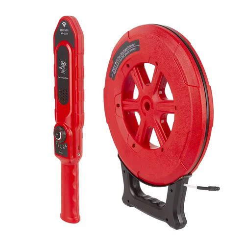 NF-5120 Professional Wall Pipe Blockage Detector – 20M Detection Range, Universal Compatibility for Iron, PVC, Plastic, and Cement Pipes, High Sensitivity Receiver with Adjustable Settings, Rechargeable Lithium-Ion Battery, Waterproof Probe, Ergonomic Portable Design, Audio and Visual Alerts for Accurate Plumbing Inspections, Repairs, and Home Renovation Projects, Ideal for Plumbers, Electricians, Contractors, and DIY Enthusiasts