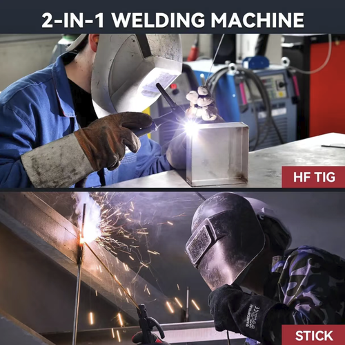 This 315-watt multi-plate welding machine adopts IGBT inverter technology and supports both MMA and Lift TIG modes. It can weld various materials such as cast iron and stainless steel. It features functions like thermal startup and anti-sticking strips. The machine is portable and durable, making it an ideal choice for both home repair and industrial operations. Easily unlock the unlimited possibilities of welding.
