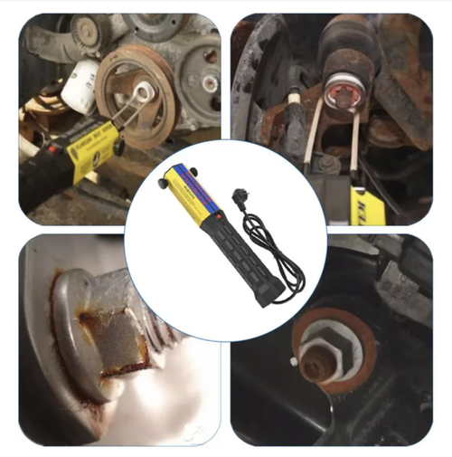 This flameless sensor bolt disassembler adopts electromagnetic induction heating technology. It has no open flame and precise temperature control. It can quickly melt the rust layer and easily disassemble rusted nuts, bolts and other components. It is portable and easy to operate, suitable for automotive repair, industrial maintenance and other scenarios. It is an efficient and reliable maintenance assistant.