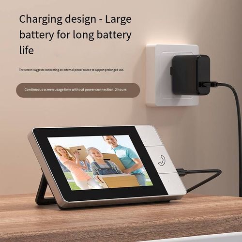 Guard Your Family Every Moment! NT601A 2.4G Wireless Video Doorbell features easy installation with no wiring and no WiFi required. Equipped with a 4.3-inch HD large display and a 30W high-definition camera, it delivers real-time monitoring and clear visuals. It supports two-way video and audio intercom, built-in large-capacity battery for long endurance, and 128GB extended storage. This smart home security access control device is the perfect safety guardian for every household.