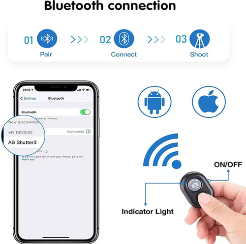 This black multi-functional tripod is compatible with mobile phones, cameras and GoPro. It supports 360° multi-angle adjustment and can be remotely controlled with a Bluetooth remote. Made of thickened aluminum alloy, it is sturdy and durable. When folded, it is portable and easy to store. It can also be equipped with an external lighting device. It is an all-round stable assistant for photography, live streaming and self-taking.