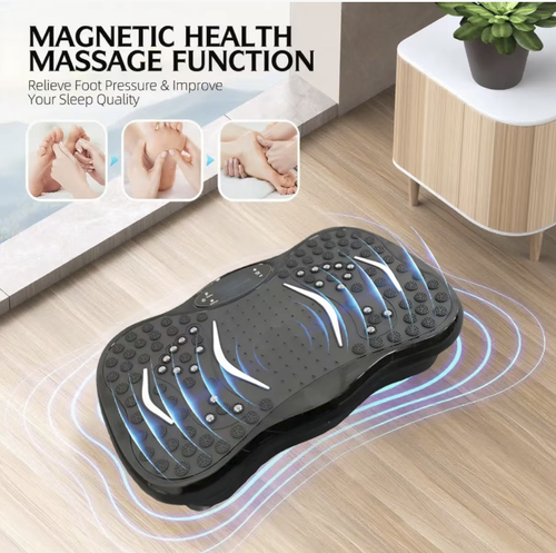 This lazy-standing fat-burning machine uses high-frequency rhythmic movements to burn fat, combined with magnetic stone massage points for relaxation and care. It has multiple adjustable settings and remote control operation. It also comes with a stretchable rope for assisting in shaping. With just 10 minutes of use per day, it can easily achieve overall firmness of the waist, abdomen, hips, legs, and arms.