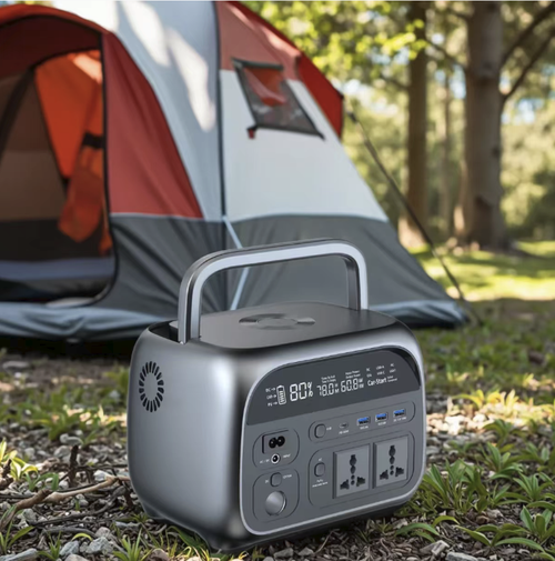This outdoor mobile energy storage power supply has a power of 300W and a capacity of 0.3 kWh. It supports UPS uninterrupted power supply switching within 0.03 seconds. It is equipped with eight-port output and wireless charging, is compatible with solar power supply, and has a portable handle design. It is an all-in-one power partner for camping, self-driving, street vending, and emergency backup power. Let you enjoy the freedom of electricity anytime and anywhere.