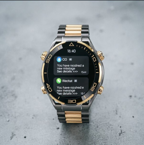 This 1.62-inch round screen smartwatch is equipped with a high-definition full-touch screen, Bluetooth for real-time voice communication and message reception. It supports heart rate, blood pressure, and blood oxygen monitoring as well as multiple exercise mode recording. Local music can be played offline. It has long battery life and practical functions, making it a versatile wrist companion for both daily exercise and business life.