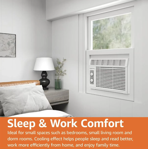 Single-cooling window air conditioner, powerful cooling and quick temperature drop, integrated design for easy installation, simple operation with mechanical knobs, low-noise operation without disturbing sleep, easy cleaning, durable and trouble-free, it is a high-value summer cooling device for renters and small-sized apartments. It can easily get rid of the sweltering heat and enjoy the coolness.