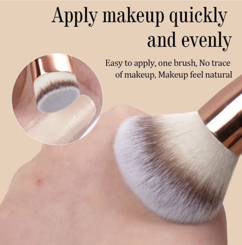 A 20-piece set of coffee-colored aluminum tube makeup brushes, fully equipped to cover foundation, eye makeup, and detailed makeup. The soft bionic hair texture does not cake on the skin or hurt the face. The aluminum tube handle is durable and easy to clean. When paired with makeup sponges, even beginners can easily create a refined makeup look. It is a high-value, cost-effective companion for both daily and professional makeup.