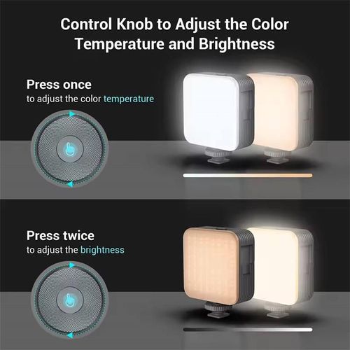 SmallRig Vibe P96 RGB Ring Light, Portable Handheld Selfie Fill Light for Phone, LED Pocket Light with 2700K to 6500K Bi Color Temperature, 95 plus CRI, Over 250LM Brightness, 2200mAh Rechargeable Battery, 5W Power, USB C Charging While Using, Cold Shoe Mount, One Fourth Inch Screw Mount, Compatible with Smartphone, Camera, Tripod, Ideal for Live Streaming, Vlog, Portrait, Food Photography, Outdoor Shooting, Compact and Lightweight Design, Beauty Makeup Ring Lamp.