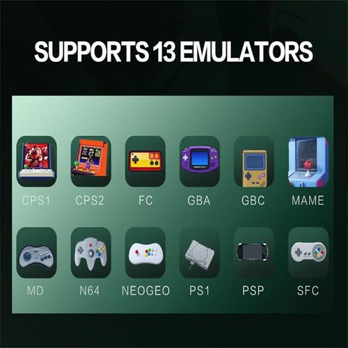 Retro E6 Handheld Game Console, 5-inch full-fit HD screen, Android system, supports PSP, arcade and other classic games. Esports-level buttons for smooth control, two-player mode available. Ultra-slim, compact and highly portable, easy to carry in pocket. Perfect for commute, business trip, travel and outdoor entertainment. Built-in big battery, also works as power bank. Lightweight & portable, long battery life, all-in-one retro gaming console for on-the-go play.